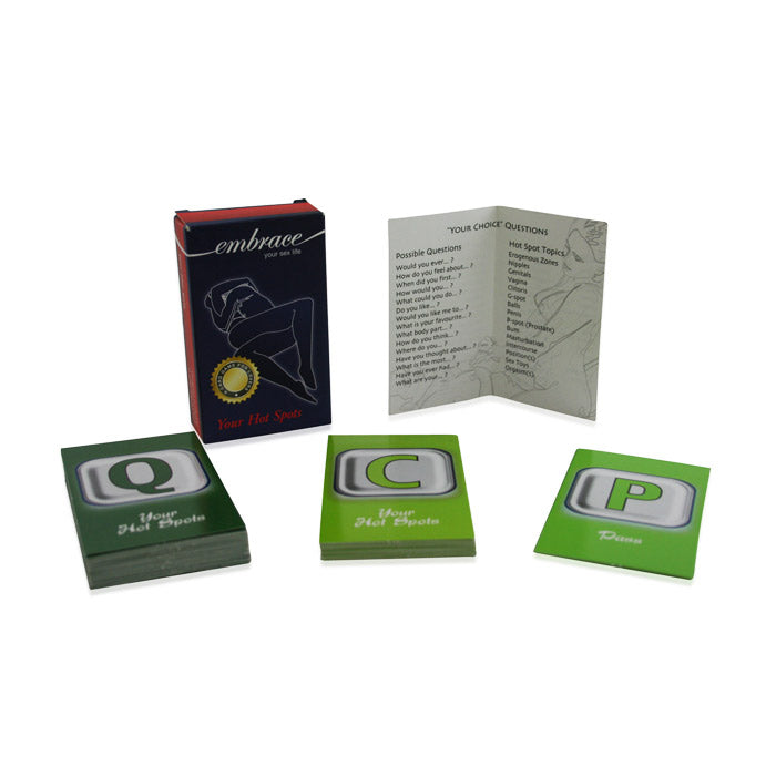 Card Game - Your Hot Spots - Sheets Optional