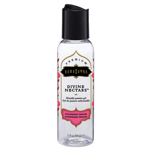 Divine Nectars Flavored Body Glide Strawberry Dreams 2 fl oz - Sheets Optional