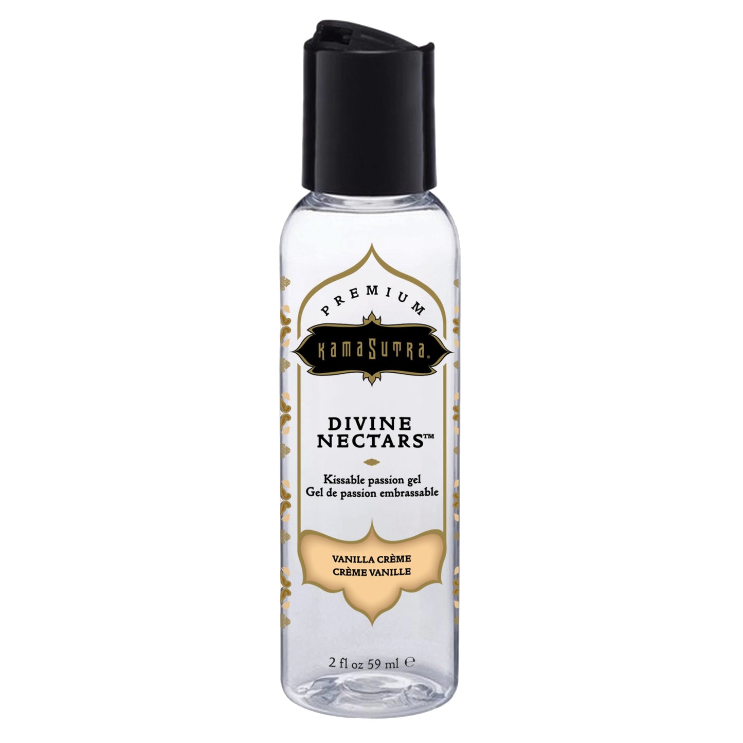 Divine Nectars Flavored Body Glide Vanilla Crème 2 fl oz - Sheets Optional