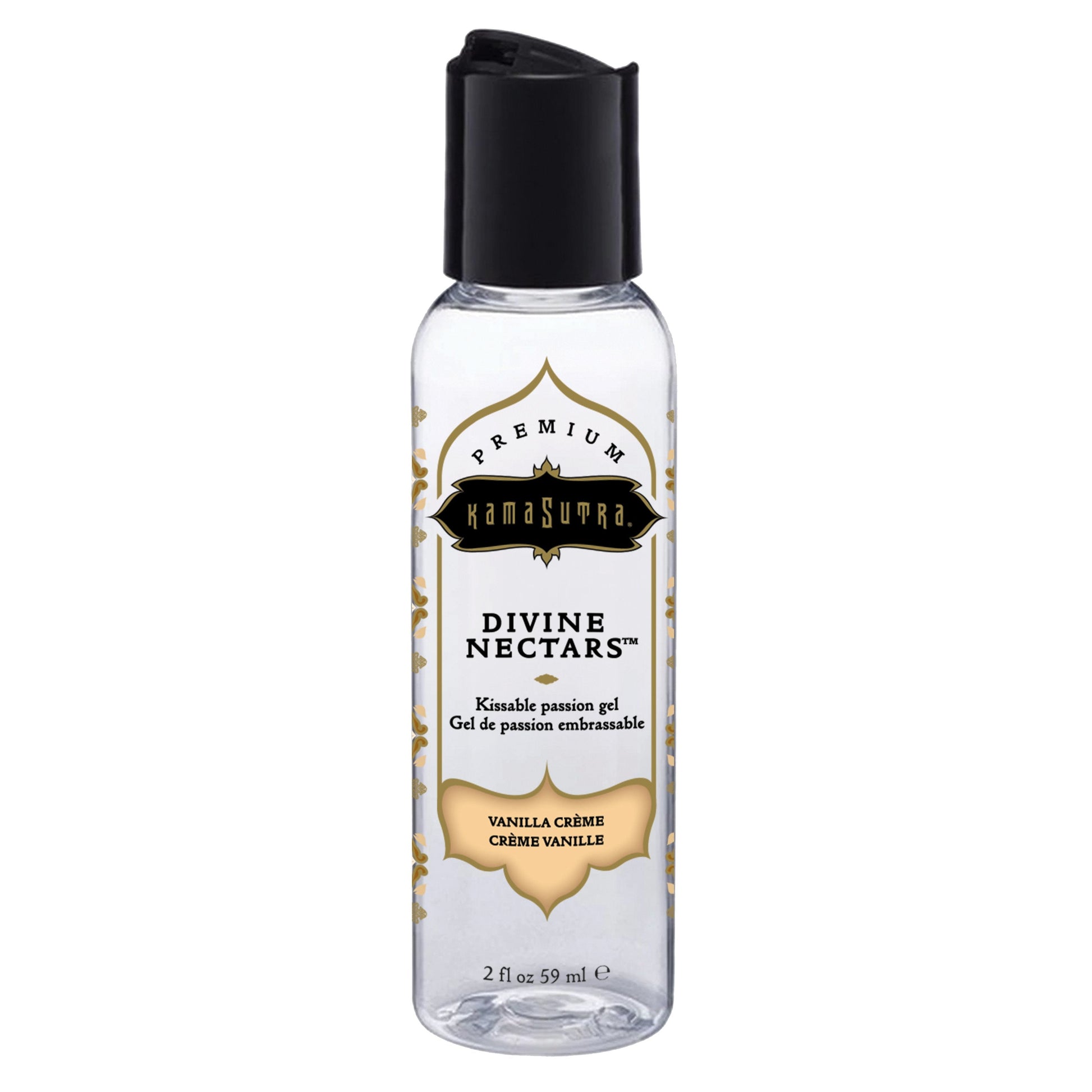 Divine Nectars Flavored Body Glide Vanilla Crème 2 fl oz - Sheets Optional