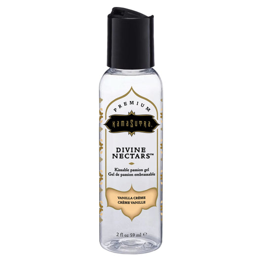 Divine Nectars Flavored Body Glide Vanilla Crème 2 fl oz - Sheets Optional
