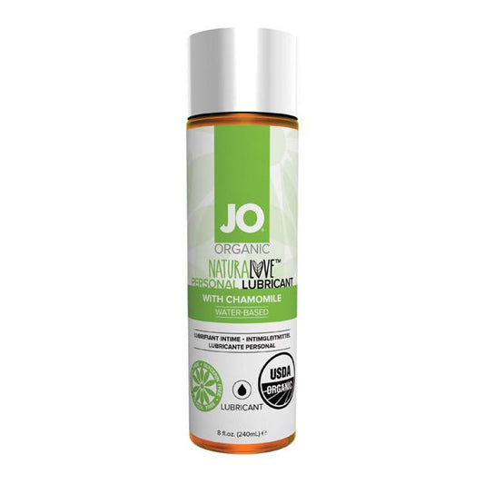 JO NATURALOVE Organic Lubricant 8oz - Sheets Optional