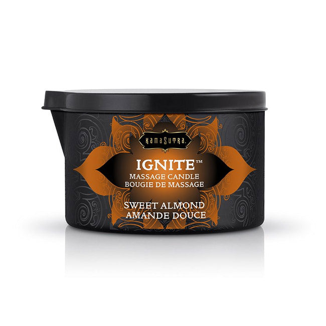 Ignite Massage Oil Candle Sweet Almond - Sheets Optional