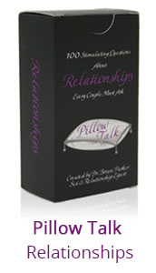 Relationships Card Game- Pillow Talk Card game - Sheets Optional
