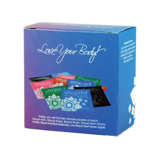 Sliquid Naturals Lube Cube 2 oz - Sheets Optional