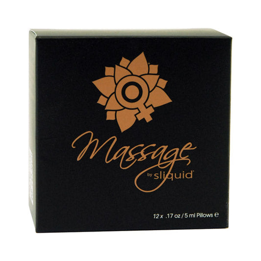 Massage Oil Sampler Cube - Sheets Optional