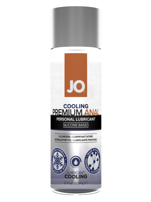 JO Premium Anal - Cooling - Lubricant 2 floz / 60 mL - Sheets Optional