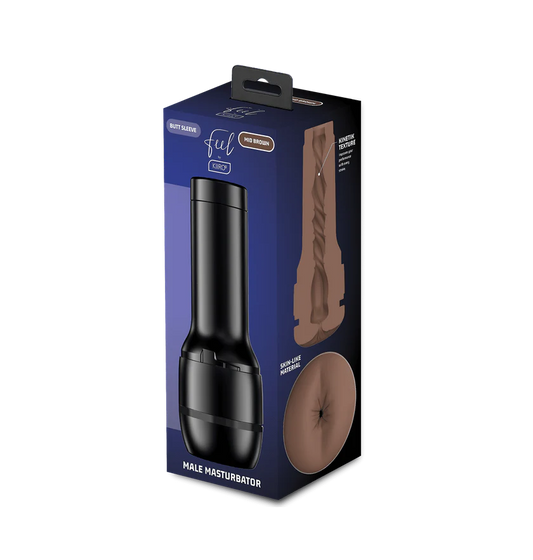 Feel Stroker - Butt (mid brown) - Sheets Optional