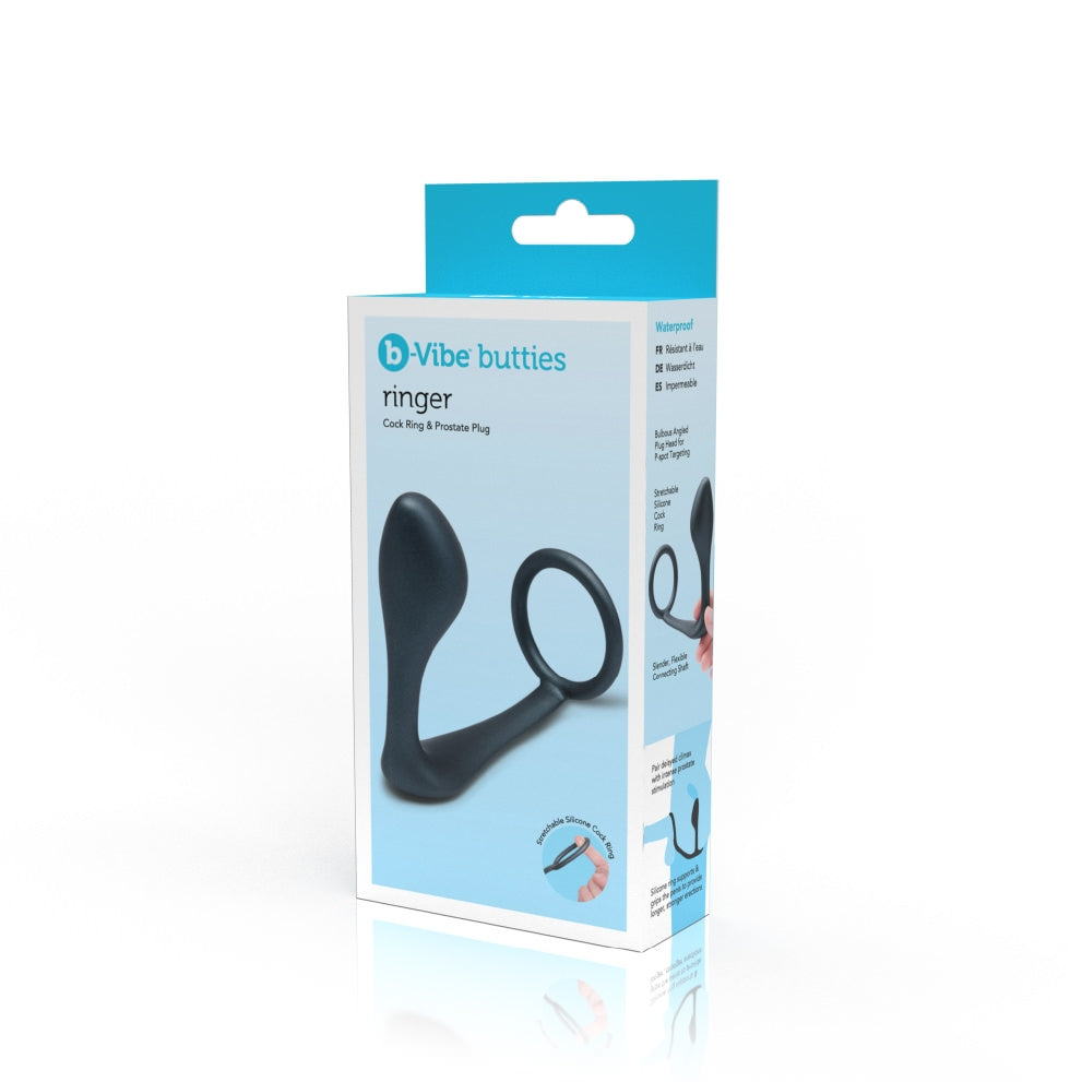 RINGER COCK RING & PLUG - Sheets Optional