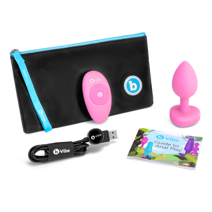 VIBRATING HEART PLUG S/M - Sheets Optional