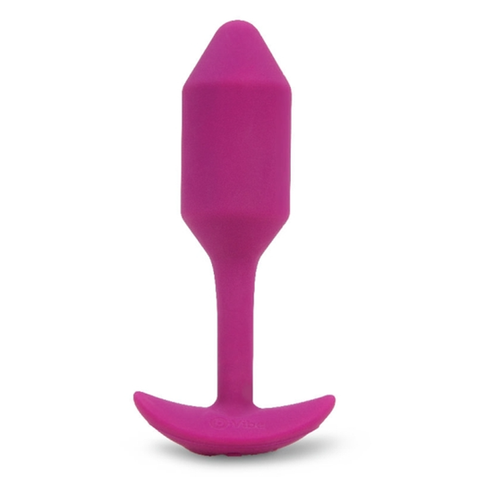 VIBRATING SNUG PLUG 2 | ROSE - Sheets Optional