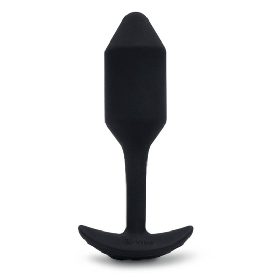 VIBRATING SNUG PLUG 2 | BLACK - Sheets Optional