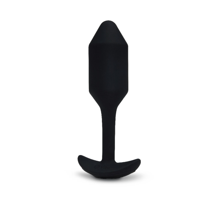 VIBRATING SNUG PLUG 2 | BLACK - Sheets Optional