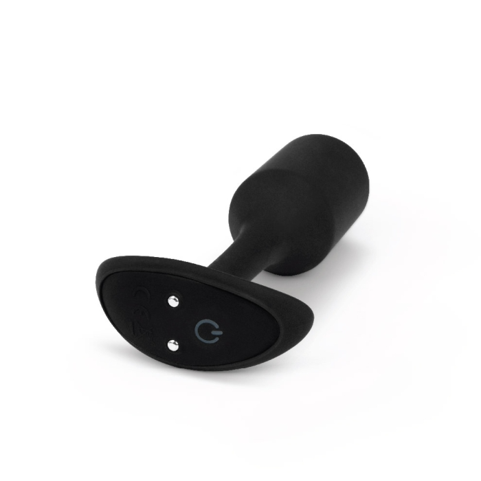 VIBRATING SNUG PLUG 2 | BLACK - Sheets Optional