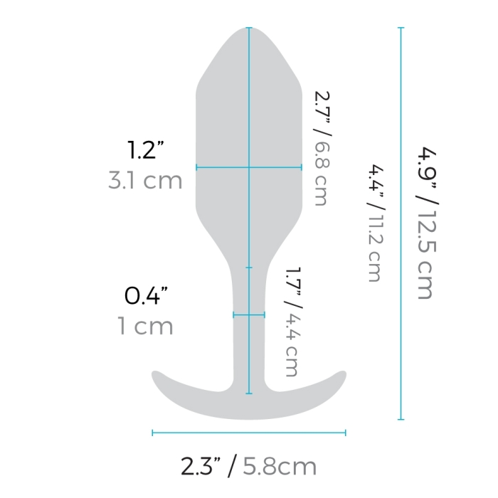 VIBRATING SNUG PLUG 2 | BLACK - Sheets Optional