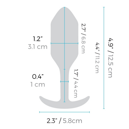 VIBRATING SNUG PLUG 2 | BLACK - Sheets Optional