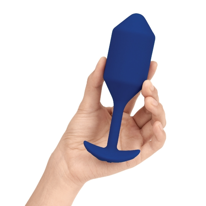VIBRATING SNUG PLUG 4 | NAVY - Sheets Optional