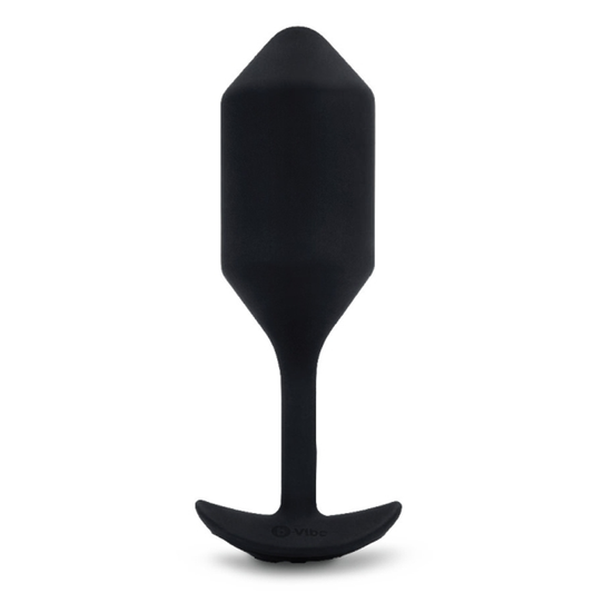 VIBRATING SNUG PLUG 4 | BLACK - Sheets Optional