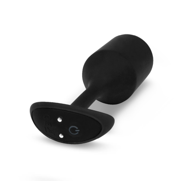 VIBRATING SNUG PLUG 4 | BLACK - Sheets Optional