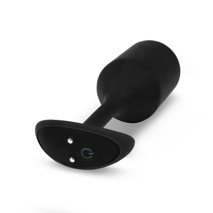 VIBRATING SNUG PLUG 4 | BLACK - Sheets Optional
