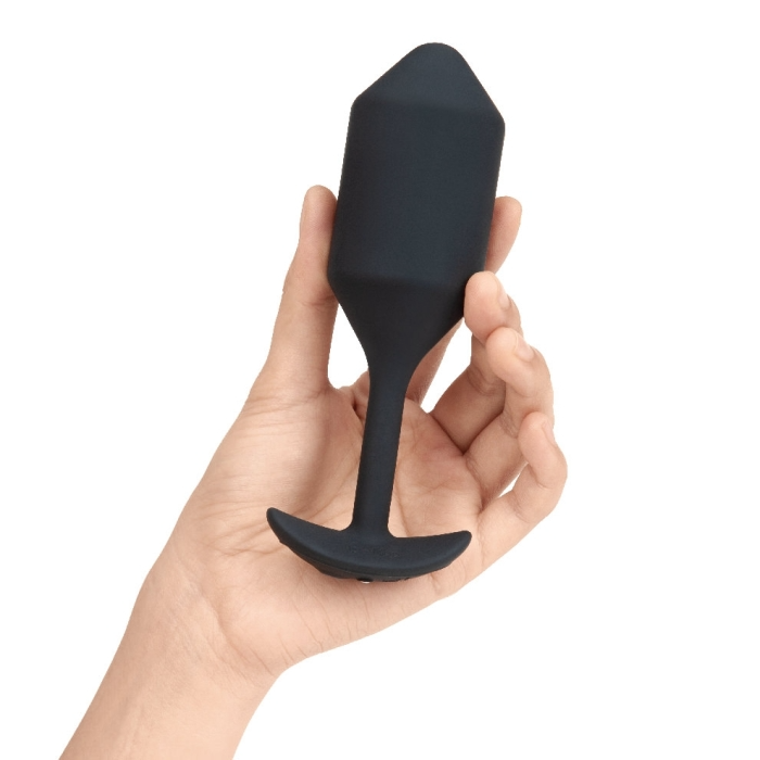 VIBRATING SNUG PLUG 4 | BLACK - Sheets Optional