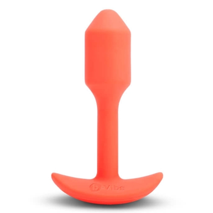 VIBRATING SNUG PLUG | S | ORANGE - Sheets Optional