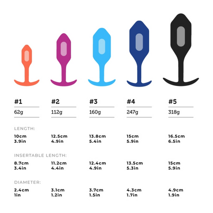 VIBRATING SNUG PLUG | L | BLUE - Sheets Optional