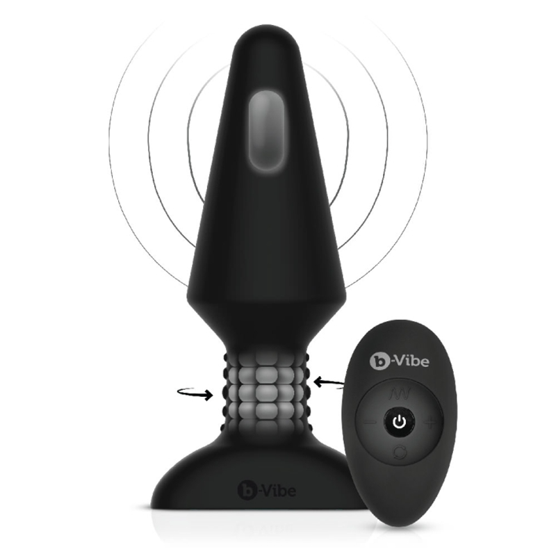 RIMMING PLUG XL | BLACK - Sheets Optional
