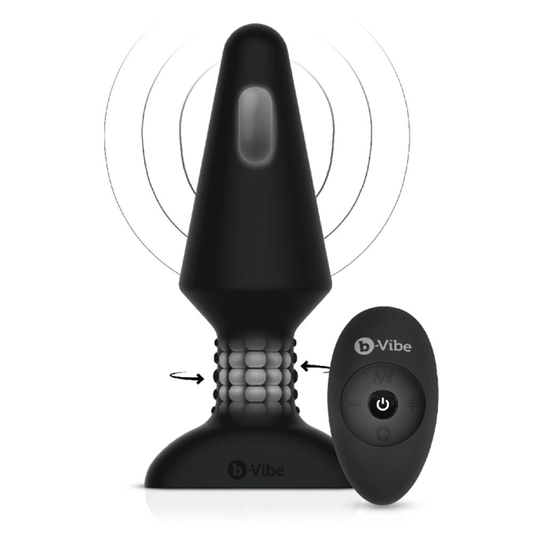 RIMMING PLUG XL | BLACK - Sheets Optional