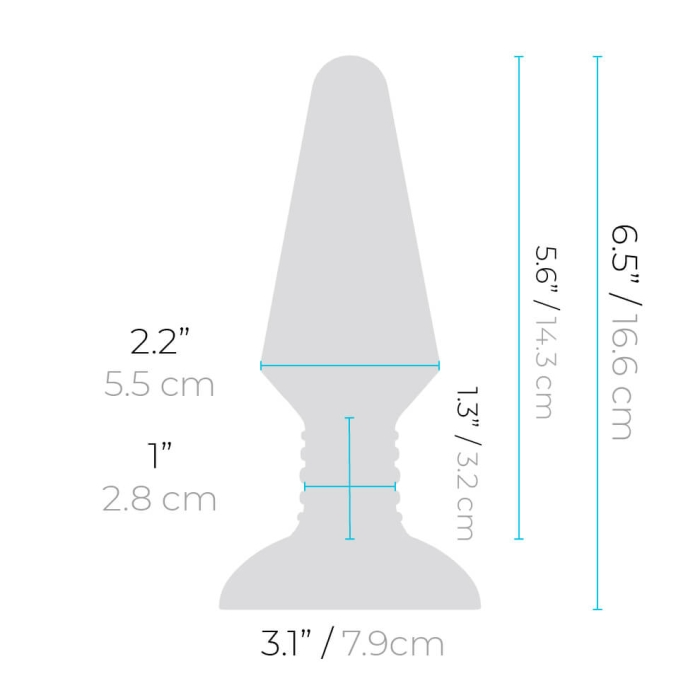 RIMMING PLUG XL | BLACK - Sheets Optional