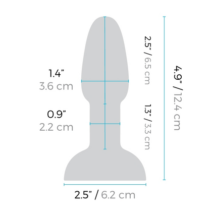 RIMMING PLUG PETITE | FUCHSIA - Sheets Optional