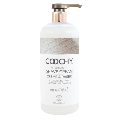 Shave Cream - Au Natural 32oz | 946mL - Sheets Optional