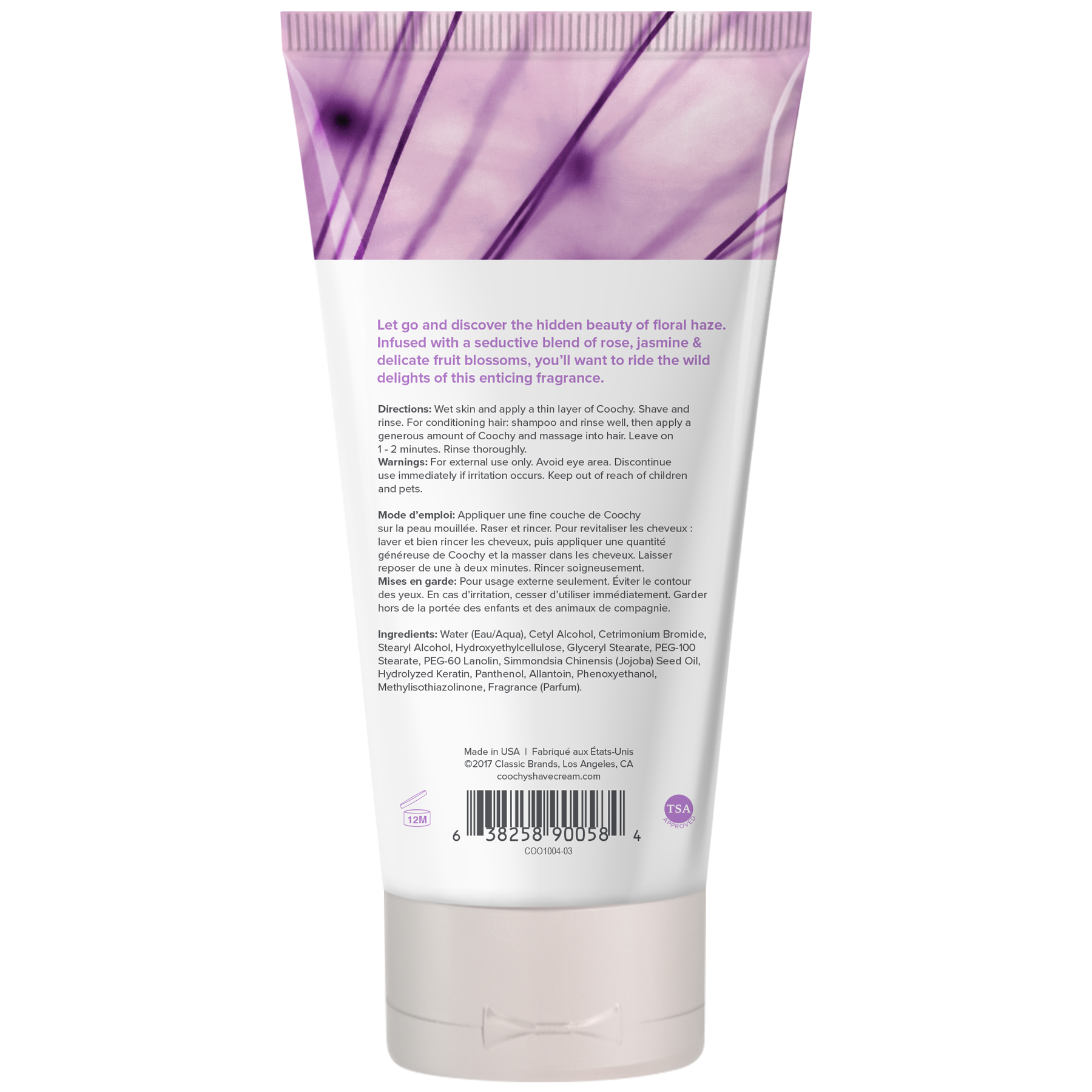 Shave Cream - Floral Haze 3.4oz | 100mL - Sheets Optional
