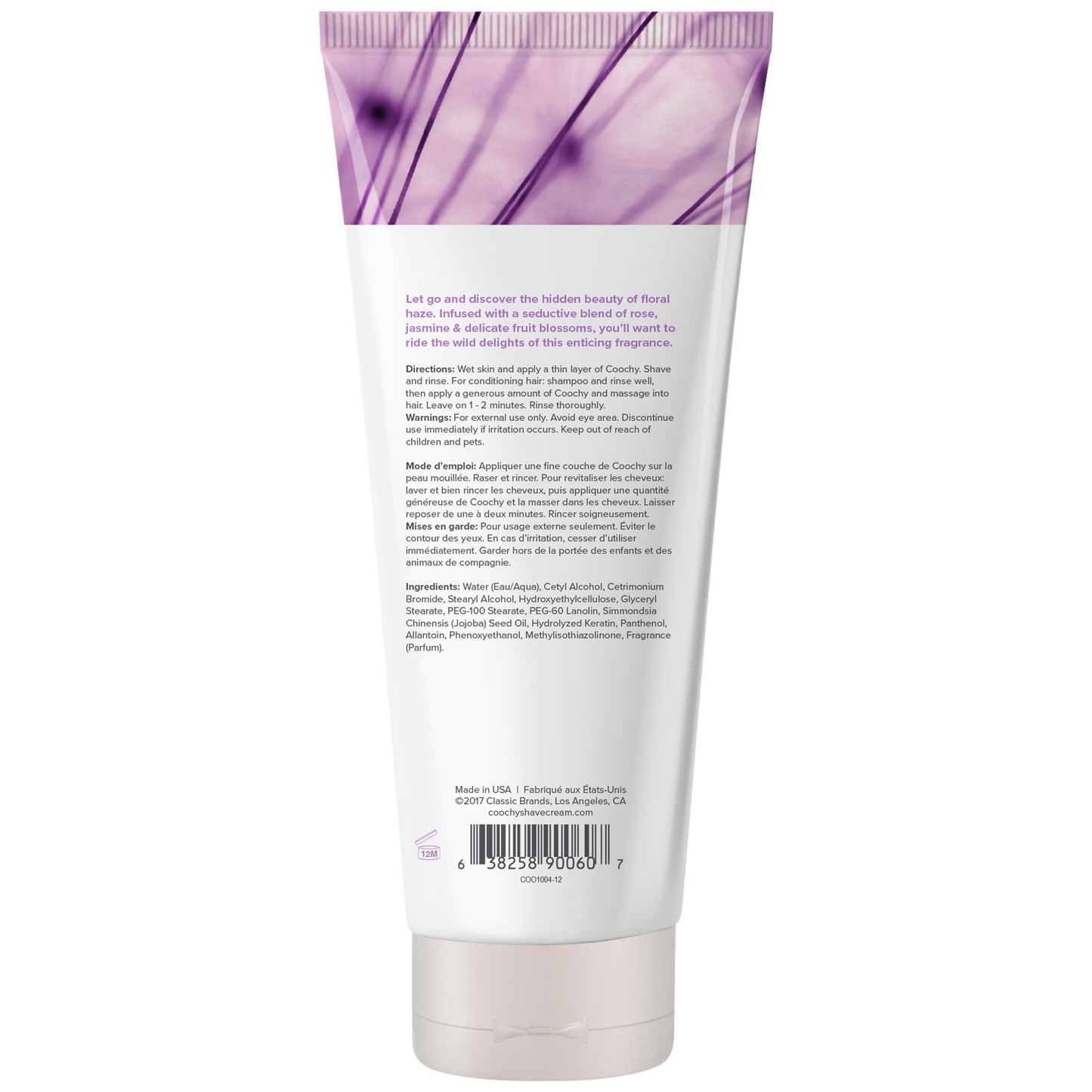 Shave Cream - Floral Haze 12.5oz | 370mL - Sheets Optional