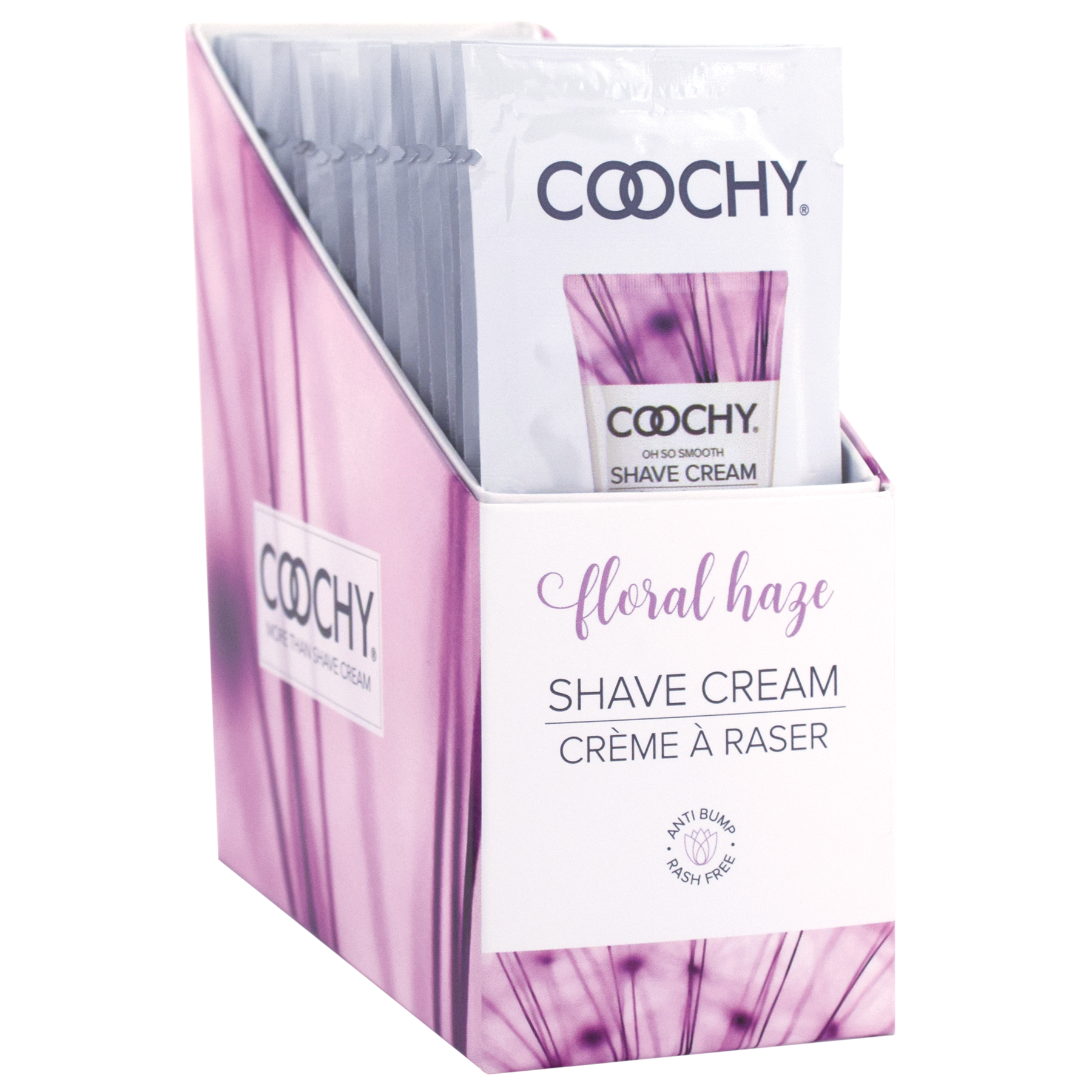 Shave Cream - Floral Haze 24pc | 15ml - Foil - DISPLAY - Sheets Optional