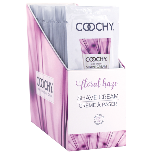 Shave Cream - Floral Haze 24pc | 15ml - Foil - DISPLAY - Sheets Optional