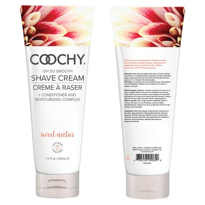 Oh So Smooth Shave CreamSweet Nectar 7.2oz | 213mL - Sheets Optional
