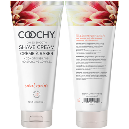 Shave Cream - Sweet Nectar 12.5oz | 370mL - Sheets Optional