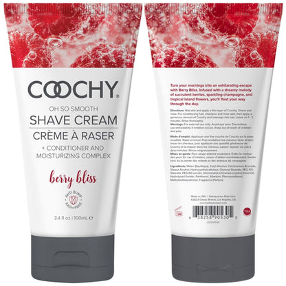 Oh So Smooth Shave Cream Berry Bliss 3.4oz | 100mL - Sheets Optional