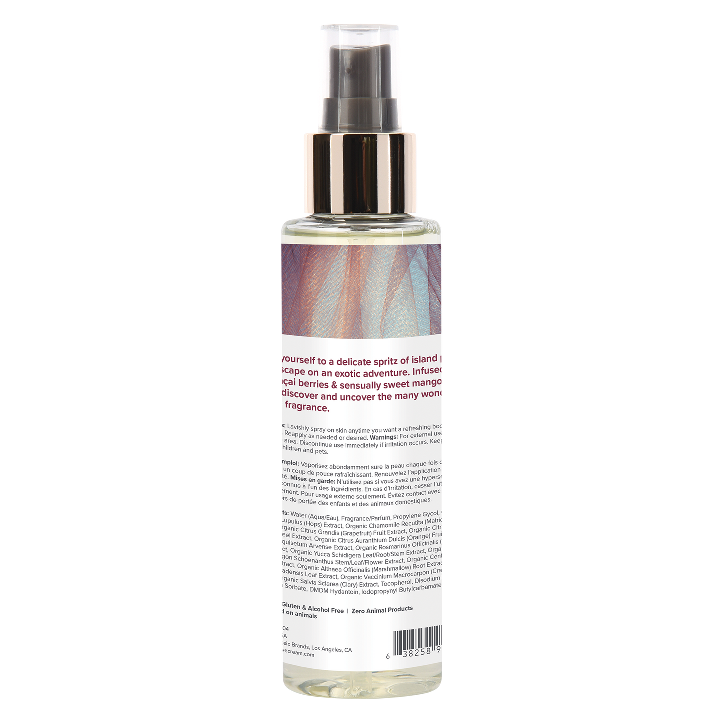 Oh So Tempting Fragrance Mist Island Paradise 4oz | 118mL - Sheets Optional