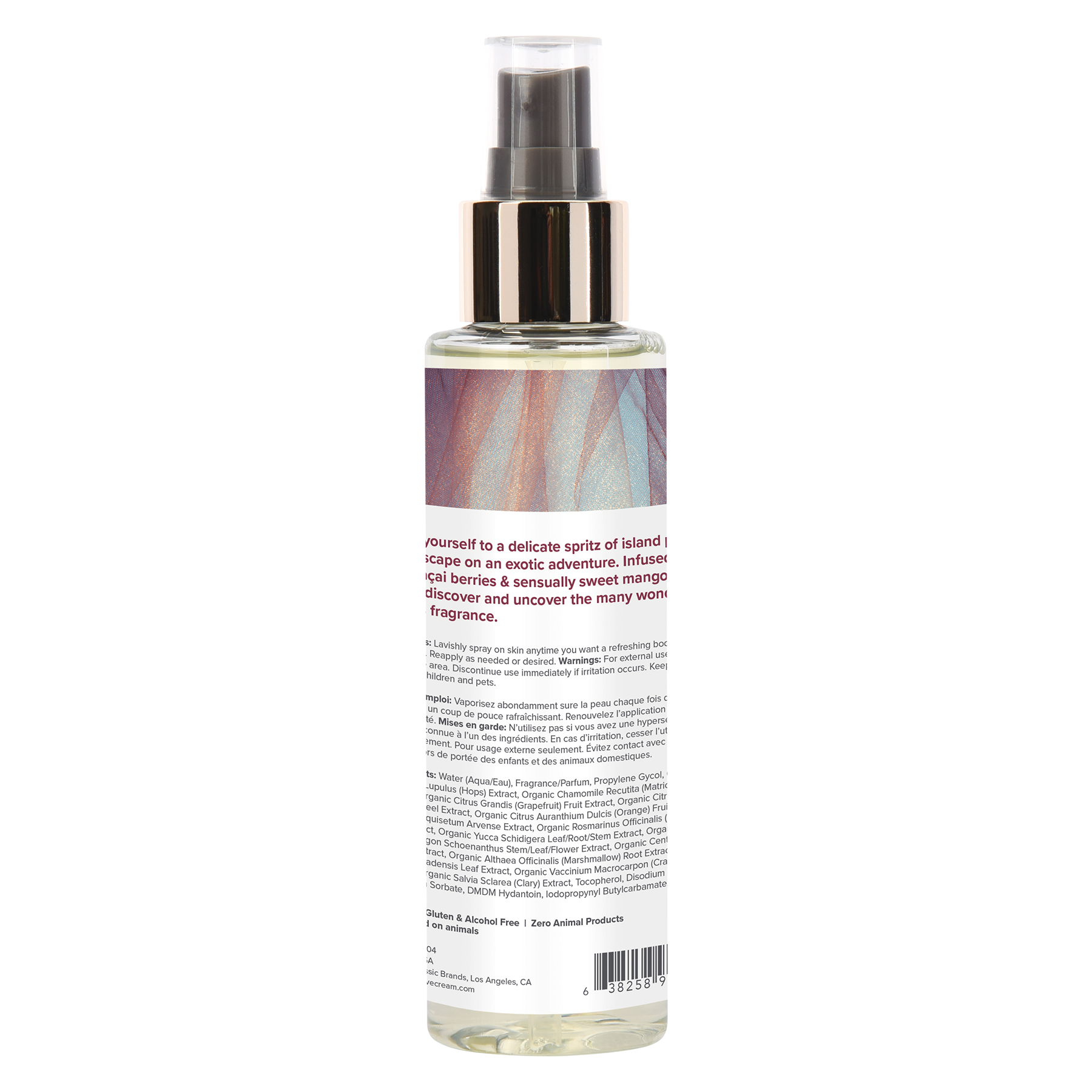 Oh So Tempting Fragrance Mist Island Paradise 4oz | 118mL - Sheets Optional