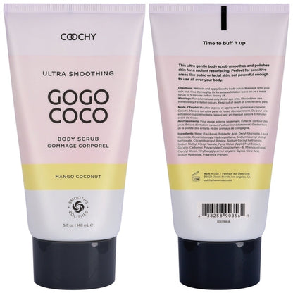 Ultra Smoothing Body Scrub Mango Coconut 5oz | 148mL - Sheets Optional