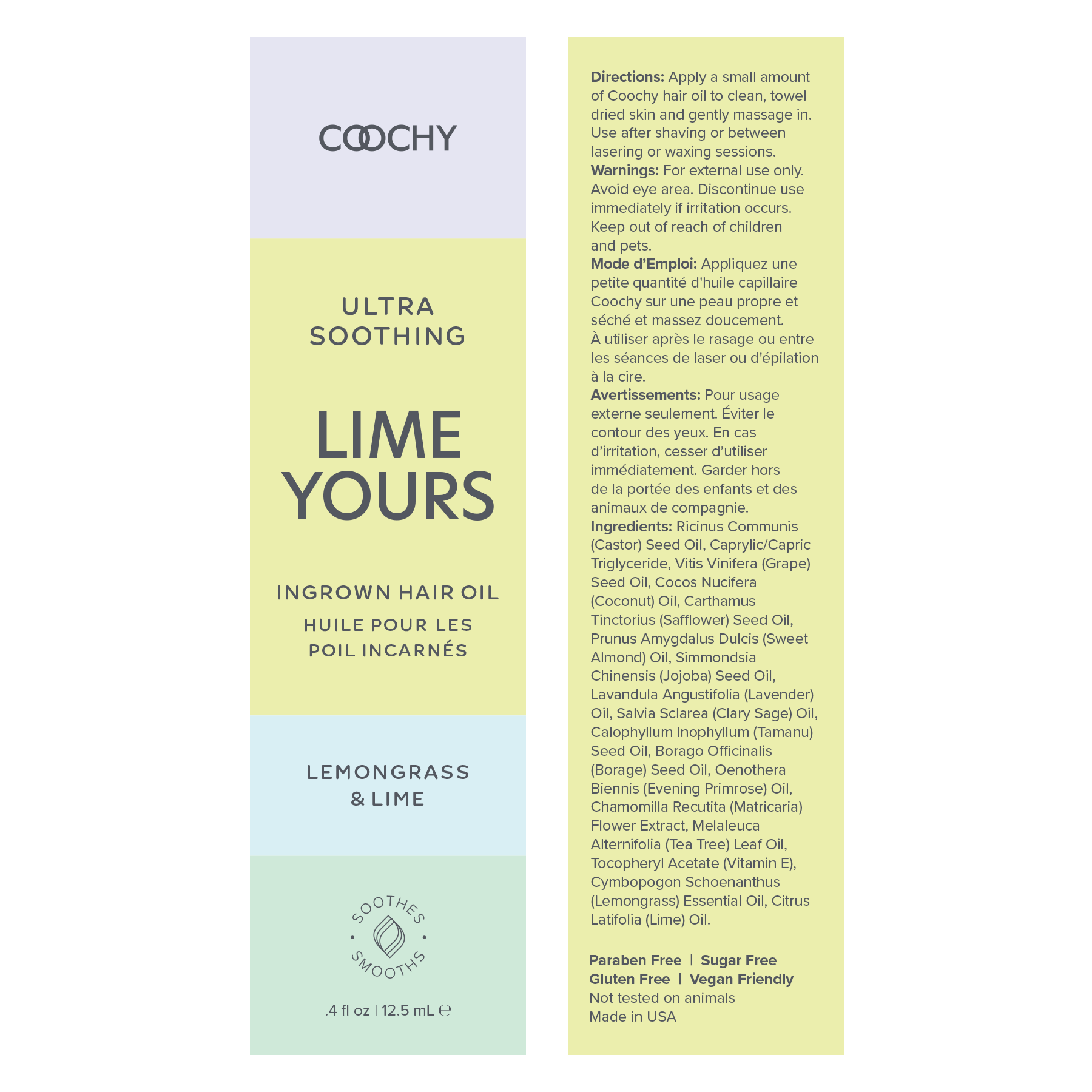 Ultra Soothing Ingrown Hair Oil .4 oz - Sheets Optional
