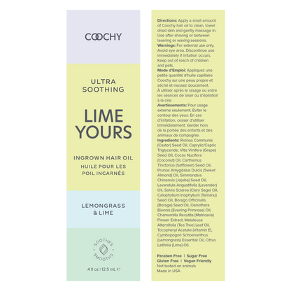Ultra Soothing Ingrown Hair Oil .4 oz - Sheets Optional