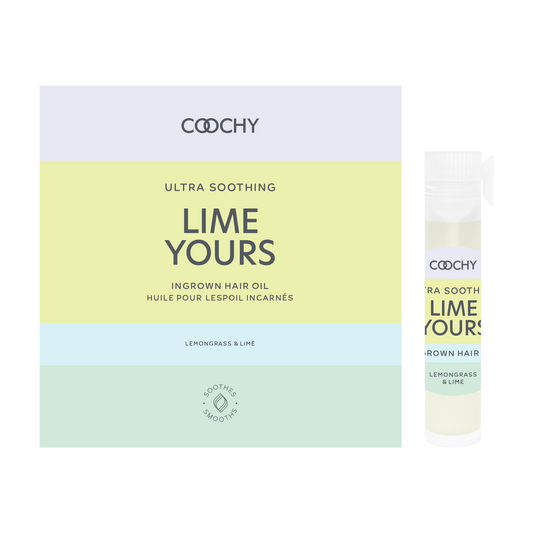 Ultra Soothing Ingrown Hair Oil Lemongrass & Lime .6oz | 2mL - Sheets Optional