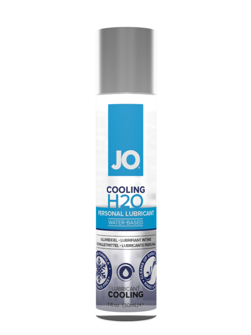 JO H2O - Cooling - Lubricant 1 floz / 30 mL - Sheets Optional