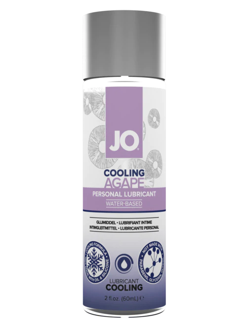 JO Agape - Cooling - Lubricant 2 floz / 60 mL - Sheets Optional
