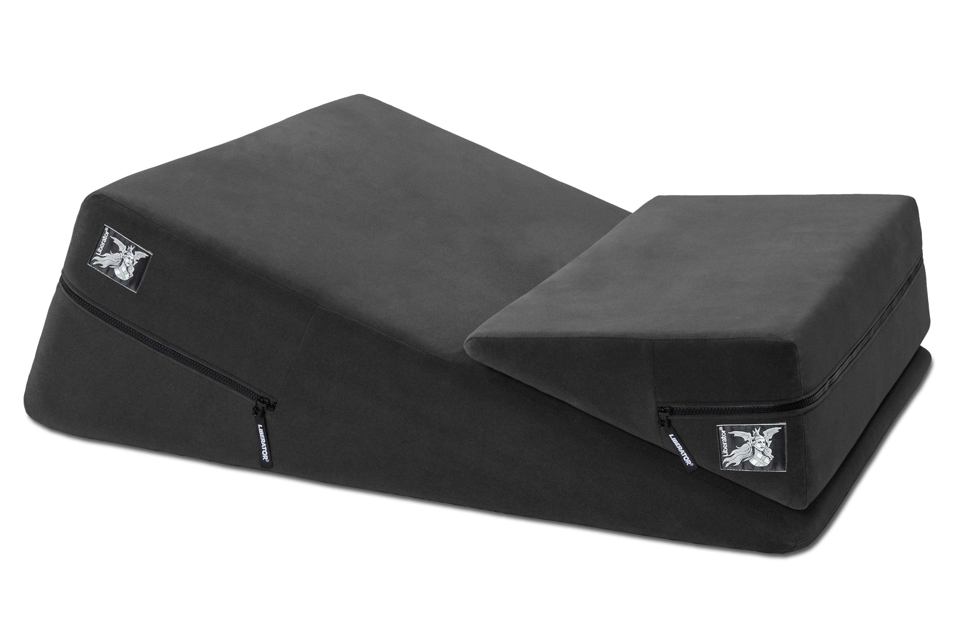 Wedge/Ramp Combo Black Microfiber - Sheets Optional