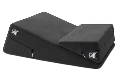 Wedge/Ramp Combo Black Microfiber - Sheets Optional