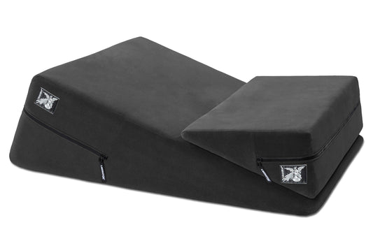 Wedge/Ramp Combo Black Microfiber - Sheets Optional